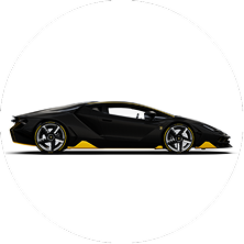 Luxury sports car